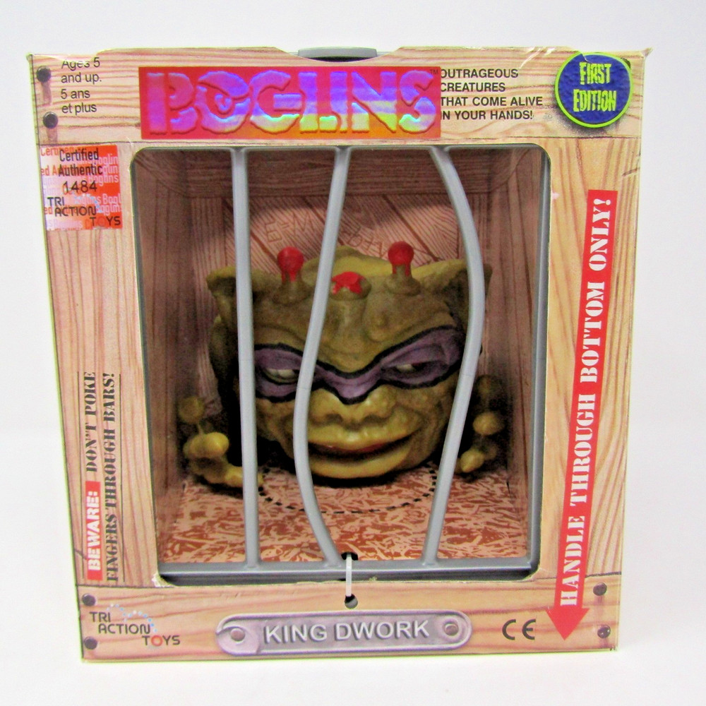 BOGLINS King Dwork First Edition Tri Action Toys 2021 Action Figure Hand Puppet