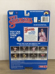 WWE Superstars LJN Jesse Ventura Exclusive Blue Card Retro SERIES 2 In Hand