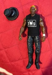 Wcw Nwo Dennis Rodman Mattel Elite Wrestling Custom Figure Toy Wwe Wwf