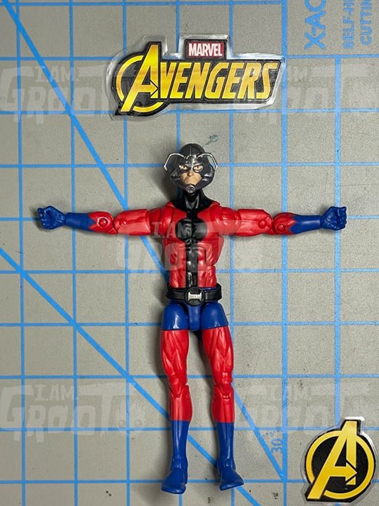 Marvel Legends Ant-Man Action Figure Retro Hank Pym Antman Ant Man Avengers E