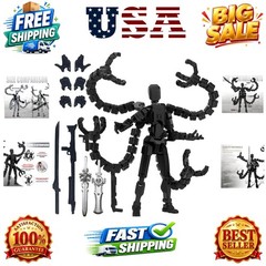 T13 Already Assembled Action Figure Accessories,T13 Multi-Jointed Movable,for…