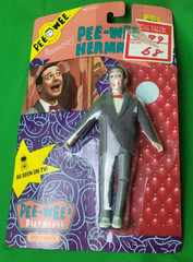 Vintage 1988 Matchbox Pee-wee Herman Poseable Figure MOC Pee-wee’s Playhouse