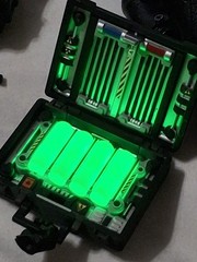 Mezco One:12 Black Mask Custom On John Wick Body W/ Radioactive Brief Case