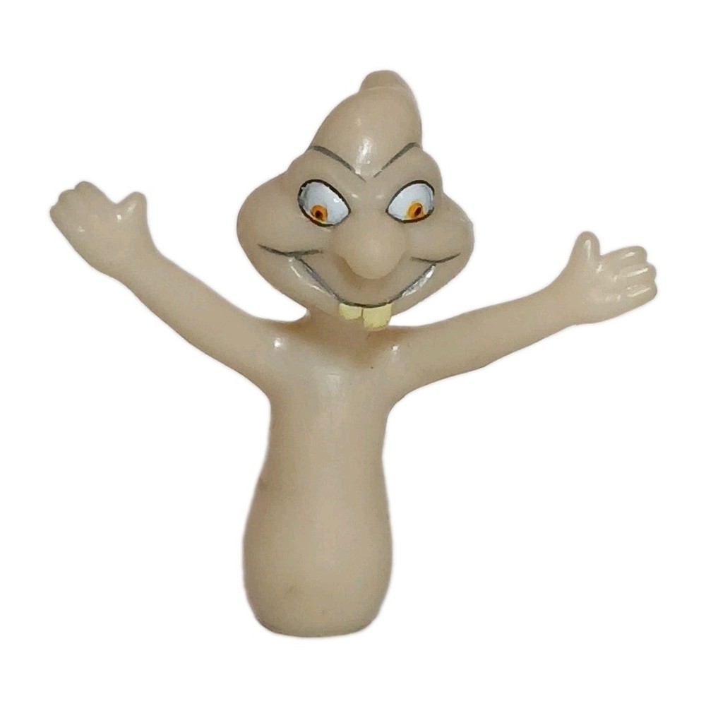 1997 Harvey Comics Casper Ghost Stinkie Glow In The Dark PVC Plastic Toy Vtg