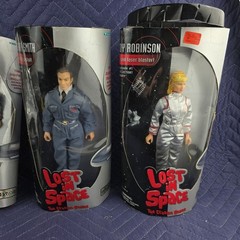 Lot Of 4 Trendmasters 1998 Lost in Space Figures Damaged Packaging