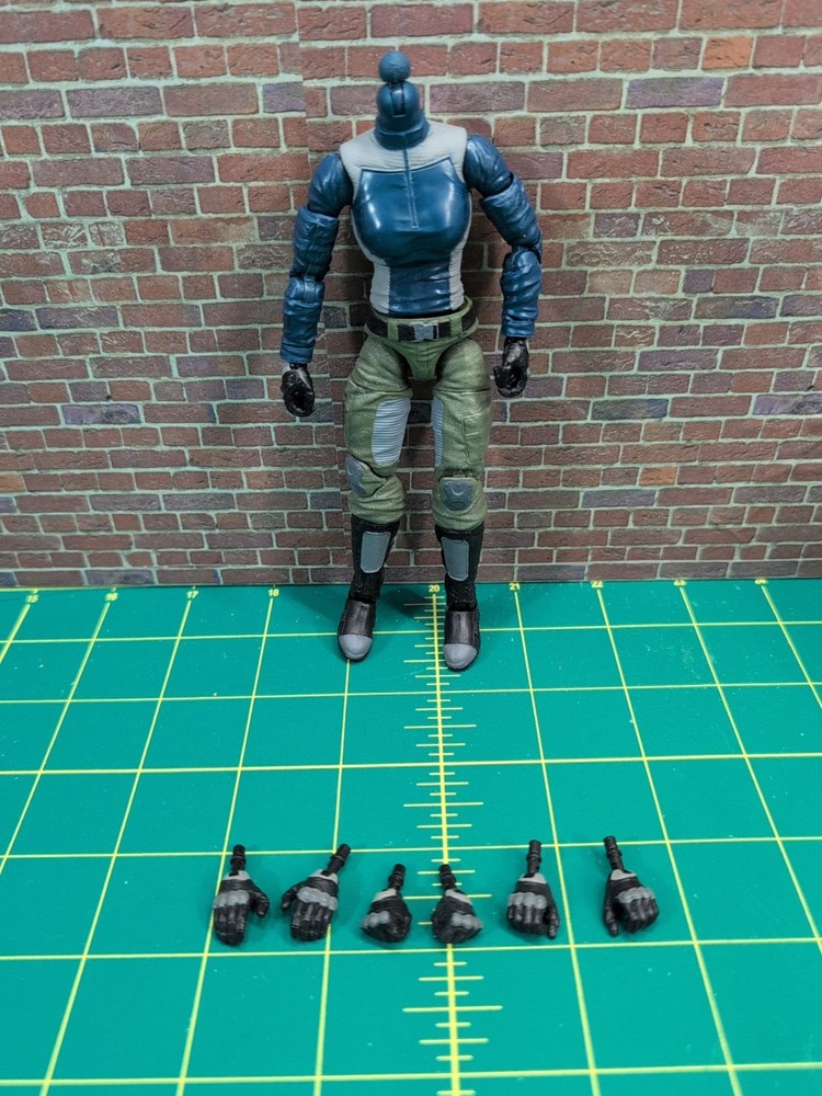 Valaverse Action Force Female Steel Brigade Body & 3 Sets Of Extra Hands 6″ *NEW