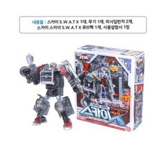 Hello Carbot CRYSTAL SKY SWAT X Limited Edition Police Car Transformer Robot Toy