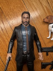 Diamond Select JOHN WICK Deluxe Figure W/Accessories Partial Alan Wake Custom
