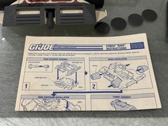 Gijoe Cobra 1990 Rage 100% Complete w/ Box Blueprints Inserts Sleeve Very Nice