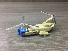 1985 Go Bots TWIN SPIN Complete w/ Card Back Bandai Tonka Figure Gobots 42
