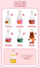 💡 Vipo x Miffy Traveling Series Plush One Random Blind Box
