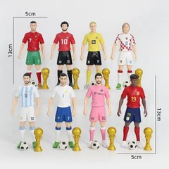 Football Soccer Cristiano Ronaldo A 7 Inch Action Figure Kids PVC Model Toy Doll