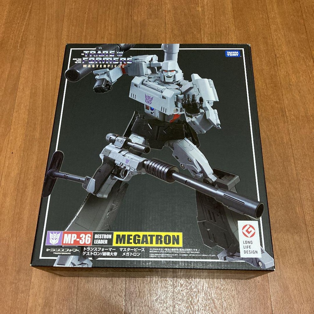 Transformers MP-36 Masterpiece Destron Leader Megatron Figure Takara Tomy Japan