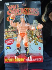 Mattel LJN WWE Superstars ULTIMATE WARRIOR Black Card Chase Target exclusive new