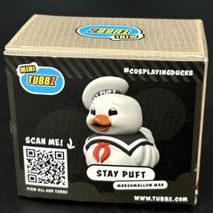 Mini Tubbz Stay Puft Marshmallow Man Ghostbusters Cosplaying Duck New in Package