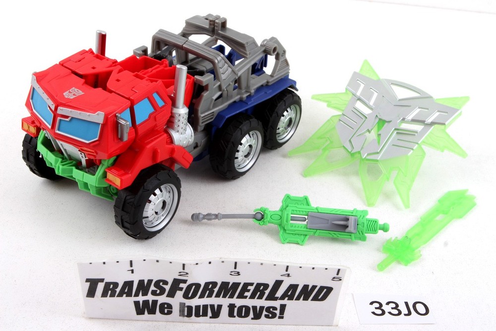 Transformers Prime Voyager Beast Hunters Optimus Prime 100% Complete