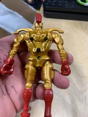 UNTESTED JAKKS Real Steel Midas Light Up Robots Action Figure 5″ Needs Batt C2