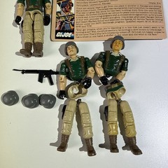 GI Joe 1985 Crankcase v1 100% Complete Vintage ARAH Action Figure With File Card