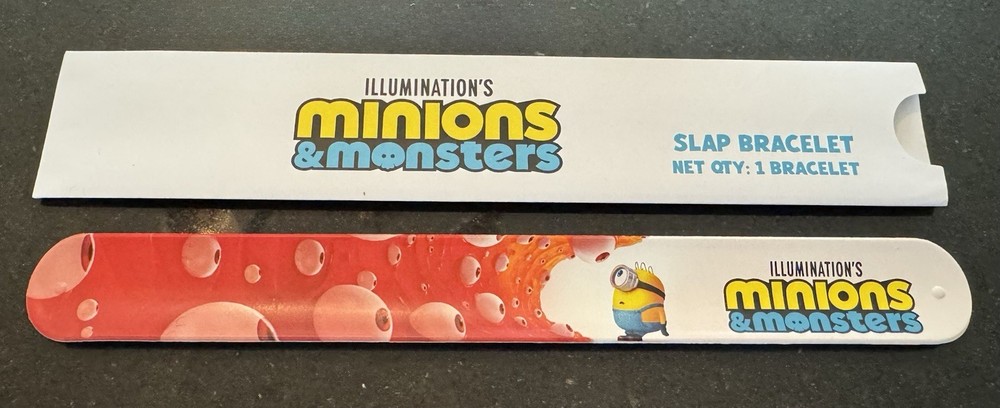Minions & Monsters Slap Bracelet Universal Illumination Studios James Irene
