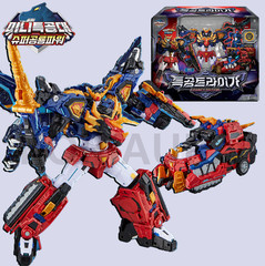 Miniforce Force Triga Legacy Edition Transforming Robot Figure Dinoid Warrior