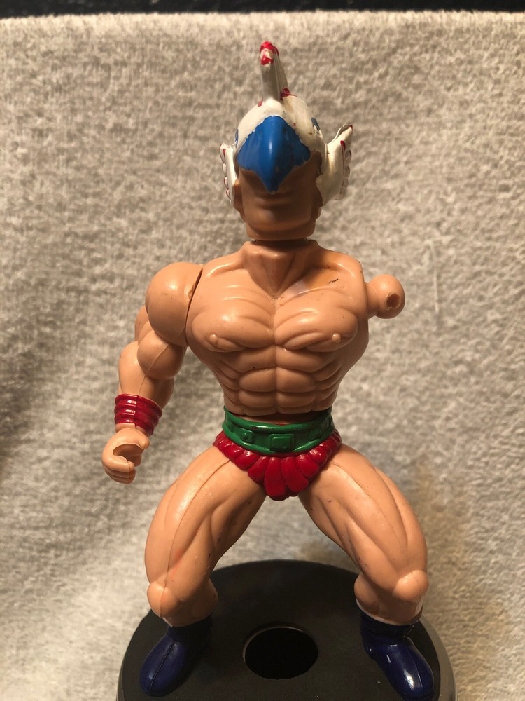 Vintage Galaxy Warrior KO MOTU Combo Hero E-Man Red short Variant