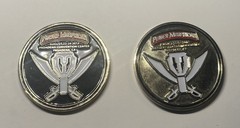POWER RANGERS Morphicon 2014 Exclusive Challenge Coin Set Of TWO COINS