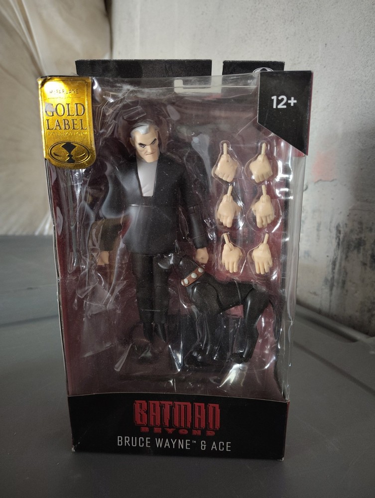 McFarlane DC Multiverse SDCC 2024 Batman Beyond Bruce Wayne & Ace Comic Con New