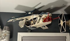 Starship Wall Mount for Star Wars Republic Gunship – TCW Clone Wars, AOTC, ROTS