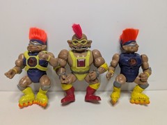 Vintage 1992 Ace Novelty Stone Protectors Action Figure Lot Maxwell Chester