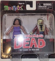 Lot of 4 Double Packs – The Walking Dead Minimates – 2014 Figures Diamond Select
