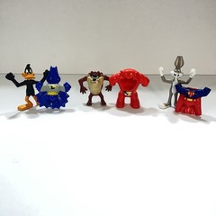 VINTAGE 1991 McDonald’s DC Comics LOONEY TUNES Super Heroes Set Of 3