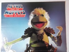 He-Frog Poster Kermit as He-man Masters of the Universe Vtg 1980’s muppet