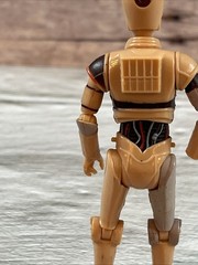 Clone Wars TC70 Animated Protocol Droid Jabba Palace Battle Pack 47 Missing Hand