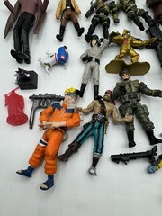 Vintage Lot Of Misc 1990s And 2000s Figures And Parts