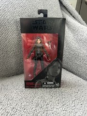 Star Wars Sergeant Jyn Erso Jedha 22 Rogue One 2016 Black Series 6 Inch (Read)