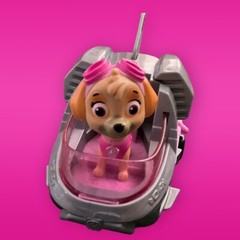 Spin Master PAW Patrol Skye Rescue Jet Vehicle, Pup, & Rocky’s Recycle Truck Lot