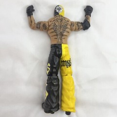 2010 WWE Rey Mysterio Mattel 6″ Wrestling Action Figure Yellow / Black Loose