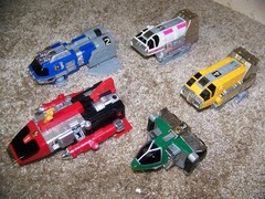 Power Rangers Lightspeed Rescue 2000 Deluxe Omega Megazord