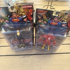 DC Identity Crisis Series 2 The Flash & Black Canary Action Figures (2006) New