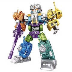 2022 Tank Alliance Transformers Robot 6 IN 1 Q Military Car Action Figure