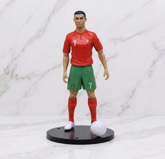 18cm Soccer Figures Messi Mbappe Ronaldo Yamal Football Action Toy PVC Doll Gift