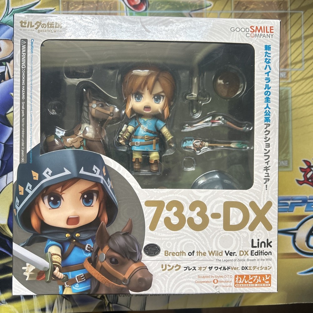 Good Smile Company Nendoroid 733-DX Link Zelda BOTW Used-in box