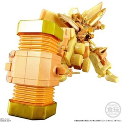 The King of Braves GaoGaiGar Golden King of Braves Super Mini Pla Premium Bandai