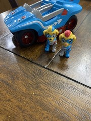 Paw Patrol Mighty Pups Super Paws Mighty Twins Power Split Vehicle