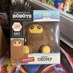 Handmade by Robots Abominable Toys Bigfoot Chomp #188 Knit Series LE 384 Units