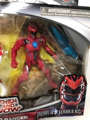 Saban’s Power Rangers Movie Then and Now Red Ranger Action Figure Set 5 Inches