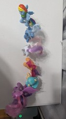 Lot Of 6 My Little Pony Figures Twighlight Sparkle, Rainbow Dash And MORE!