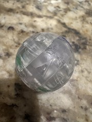 Bakugan New Vestroia BakuCrystal Verias 620G Clear Translucent B3 Blue Beard
