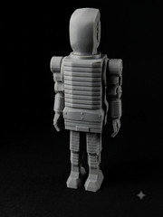 MARVIN THE PARANOID ANDROID ROBOT HITCHHIKERS GUIDE TO THE GALAXY 4″ FIGURE