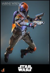 Hot Toys TMS171 Star Wars: Rebels Sabine Wren 1/6 Scale 12″ Figure In Stock USA